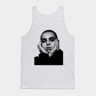 Sinead O'Connor 90s Vintage // Pencil Sketch Tank Top